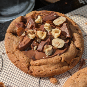 Recette Cookie ultra noisette