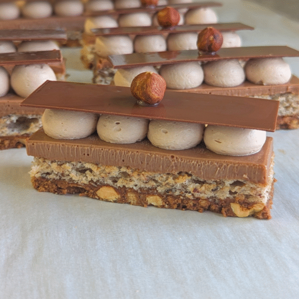 Recette Entremet Noisette