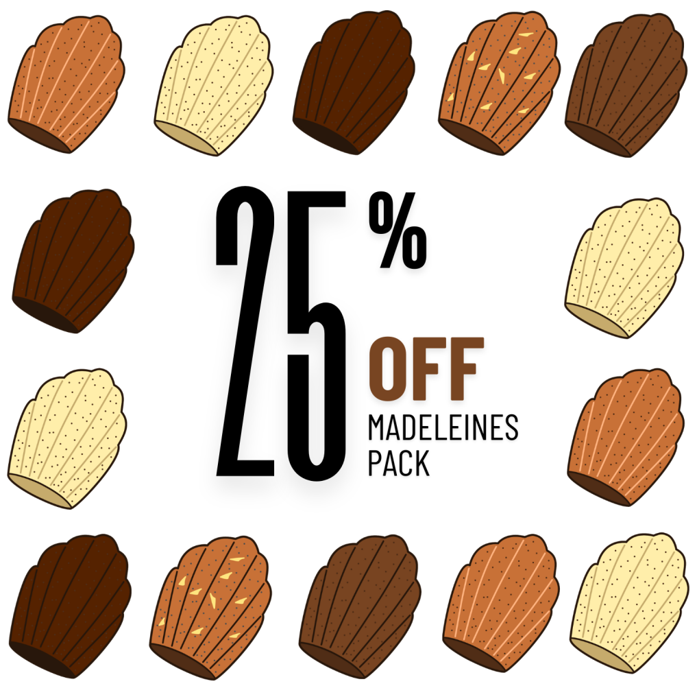 Pack madeleine